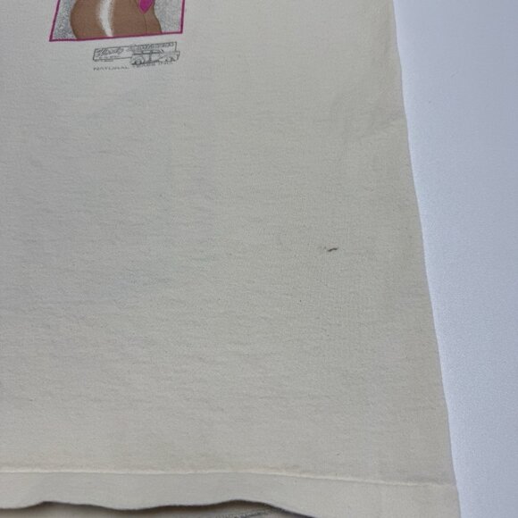 Vintage 90s Woodys Sportswear Natural Tease Boating Tank Top Shirt Mens XL - Picture 5 of 9